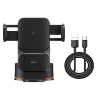 حامل جوال بيسوس تلقائي الاغلاق مع قاعدة تثبيت لصق...