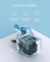 شاحن جداري انكر باور بورت بقوة 20 واط بمنفذ تايب س...