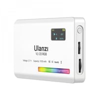 أولانزي VL120 RGB اضاءة تصوير اللون الأبيض