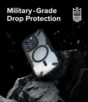 كفر رينكي فيوجن اكس ماج سيف ايفون 15 اسود