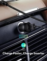 كومبو راف باور شاحن سيارة ، كيبل USB-A الى لايتننق...