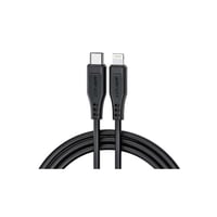 سلك AceFast تايب سي الى لايتنينق - اسود