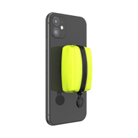 مسكة ومحفظة جوال بوب سوكيت اصفر