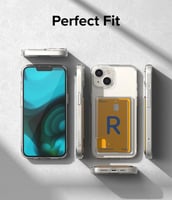 كفر رينكي فيوجن ايفون 14 بلس شفاف مع حافظة بطاقات