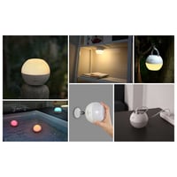 أوكي مصباح مضئ ميني قابل للشحن أبيض