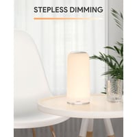 أوكي مصباح مكتبي مضئ - فضي