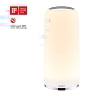 أوكي مصباح مكتبي مضئ - فضي