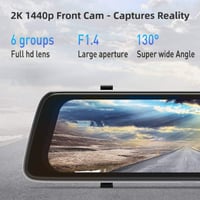 كاميرا سيارة داش كام امامية وخلفية E3 من DDPAI