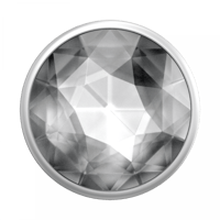 مسكة جوال بوب سوكيت جريب - كرستال فضي