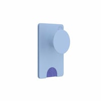 محفظة مع مسكة جوال بوب سوكيت ازرق