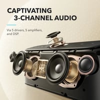 مكبر صوت ساندوكور Motion X600 B2C - اسود