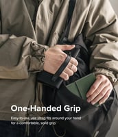 محفظة رينكي فوليو جالاكسي s22 الترا اسود