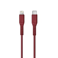سلك uniq USB-C إلى لايتنينق 1.2 متر - أحمر