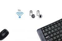 كيبورد و ماوس لوجيتك لاسلكي - MK220