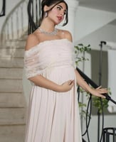 سهرة أوف شولدر بيج ناعم بتصميم انسيابي