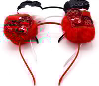 اطواق قلب قطن جديد للاطفال