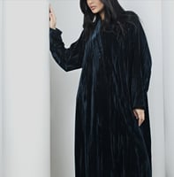 [VO6] - عباية مخمل أخضر