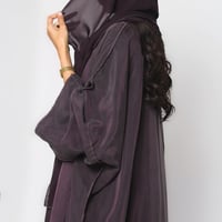 [SK1] - عباية حرير مغسول