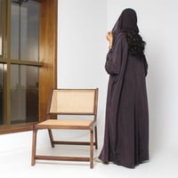 [SK1] - عباية حرير مغسول