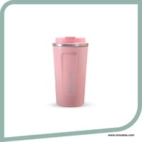 كوب لحفظ المشروبات ساخنة او باردة-وردي