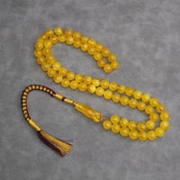 سبحة كهرمان طبيعي