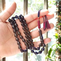 سبحة زعفراني لون حرباء قصة الدمعة