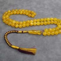 سبحة كهرمان طبيعي