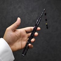 سبحة القلم اسود معرق فاتوران تمليكه