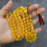 سبحة كهرمان طبيعي