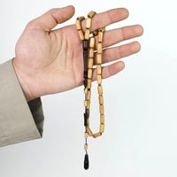 مسباح ابنوس خشب افريقي طبيعي