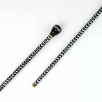 عصا ابانوس مرصع بالصدف Ebony stick