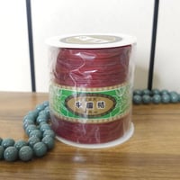 خيط كراكيش عنابي مقاس وسط A 1.0mm