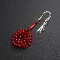 مسباح بكلايت عنابي مع كركوشة تفصال