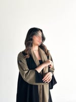 كريب ملكي مع جوخ دبل فيس