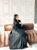 عباية مناسبات اكمام فستان طبقات