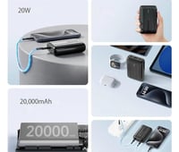 بطارية زندور سوبر ميني 20 يسعة 20000 مللي امبير بق...