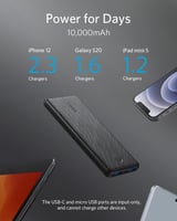 بطارية انكر سعة 10000 مللي امبير