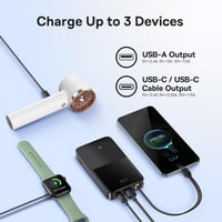 بطارية بيسوس سعة 10000 مللي امبير وبقوة 22.5 واط