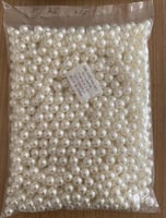 خرز لولو صناعي 500 غرام 10 mm