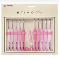 طقم سنارات توليب الوردية 10 سنارات