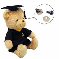 صندوق عيون الدمى أسود 100 قطعة