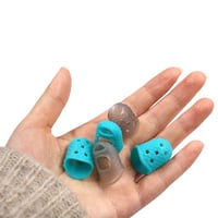 كشتبان سيلكون للخياطة و التطريز 2 قطعة