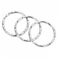 حلقات مفاتيح بدون سلسلة ( ميدالية ) 50 قطعة