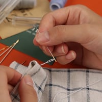 إبر خياطة مع الحافظة