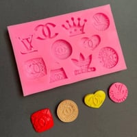 قالب سيلكون شعارات الماركات