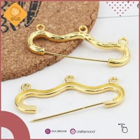 بروش معدن ذهبي 3 فتحات B0221507