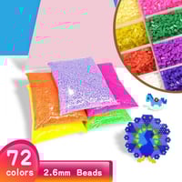 fused beads 2.6 mm خرز الكوي مقاس 2.6 ملم