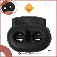 قفل بلاستيك أسود B36590