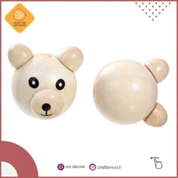 رأس الدب خشبي B79994