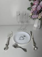 طقم كيك العرسان - كمال